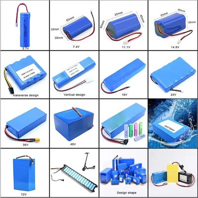 Wysokiej wydajności 3S1P 18650 zestaw baterii 11,1V 2600mAh dla mocnych zastosowań