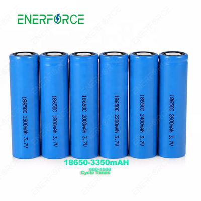 OEM Litium Ion 18650 Bateria 1500mah 1800mah 2200mah 3350mah