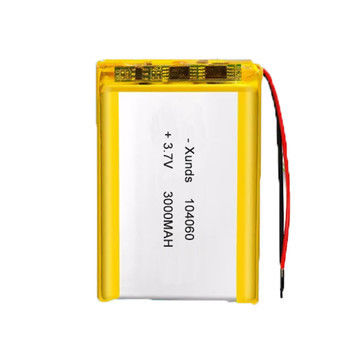 OEM Litium Polymer LIPO Bateria 3.7V 480mAh 800 Cykl 762924P-1S1P