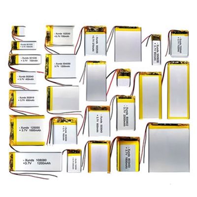 OEM Litium Polymer LIPO Bateria 3.7V 480mAh 800 Cykl 762924P-1S1P