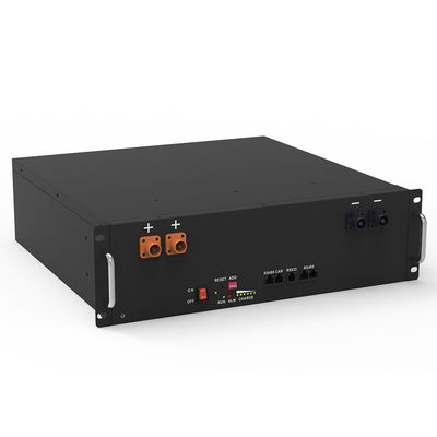 51.2V 5.12KWh 48 Volt Litium Ion Battery Pack Rack zamontowany do przechowywania energii