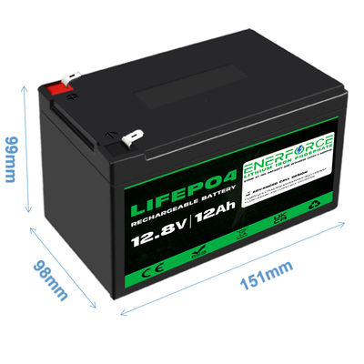 12V 12Ah LiFePO4 z akumulatorem z BMS dla kosiarki trawnikowej skuter UPS
