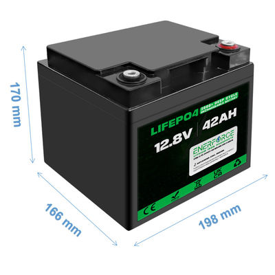 OEM 12V LiFePO4 Bateria 42Ah dla systemu energii słonecznej Van Golf Cart And Wheelchairs
