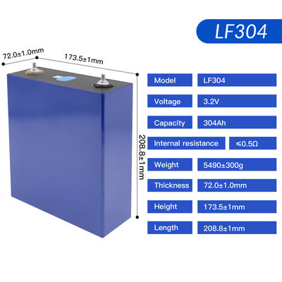 EVE Lifepo4 3.2V 304AH Litowo-żelazowo-fosforanowy akumulator LFP 4000 cykli dla energii słonecznej