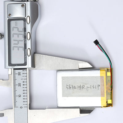 3.7V 230mAh Przenośna bateria LiPo dla urządzeń elektronicznych