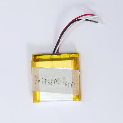 OEM Ładowalna bateria polimerowa litowa 703736 Lipo Bateria 3,7 V 1000mAh
