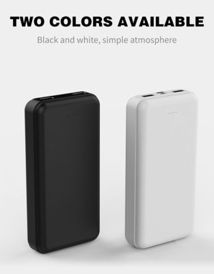 OEM Ładowalny przenośny USB Power Bank 20000mah Duża pojemność z wyświetlaczem LED