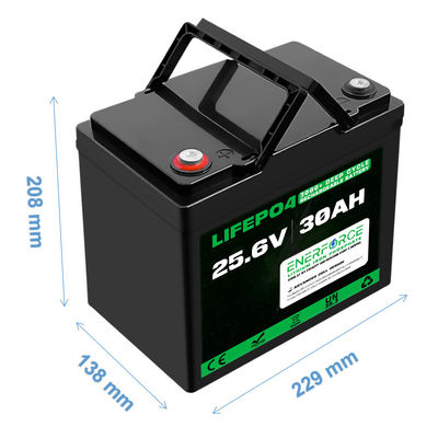 30AH 24V Litium Phosphate Battery For Ebike Scooter Go Kart Fun Cart
