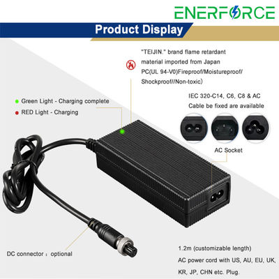 Elektryczne skutery Akcesoria z akumulatorami litowymi 220V AC 12V 24V 36V 48V 60V 72V