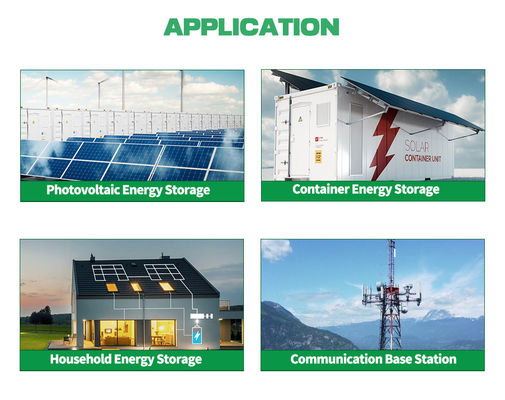 Rakietkowy akumulator litowo-jonowy 51.2V 304AH 320Ah 16KW 15KW System słoneczny bez sieci
