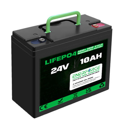 10h 24V LiFePO4 Bateria głębokiego cyklu Bateria litowa do energii słonecznej
