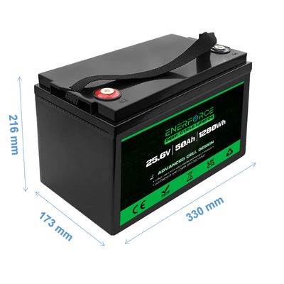 Wynosicz widłowy LFP 24V LiFePO4 Akumulator 50ah Ładowalny 11,6 kg Dla UPS